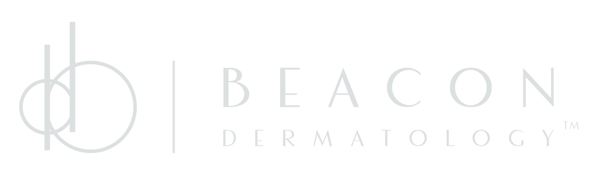 Beacon Dermatology logo-white